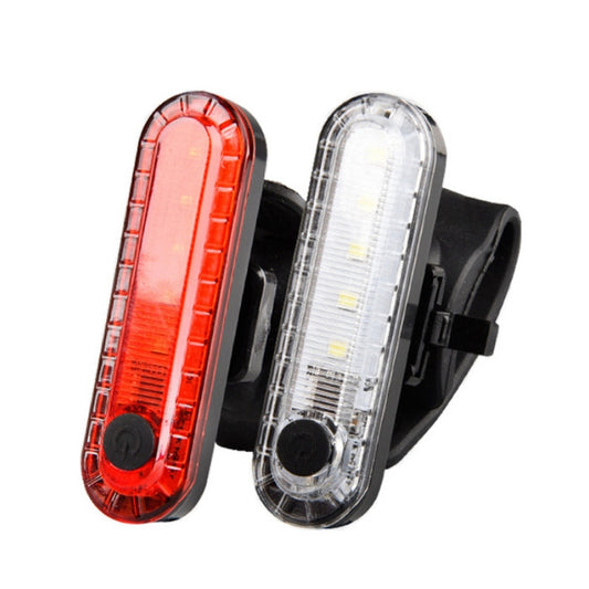 Bicycle Charging Waterproof Warning Light(Red) by bashfashion