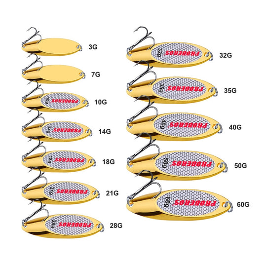21g PROBEROS DW342 Lure VIB Metal Sequins(Gold) by PROBEROS