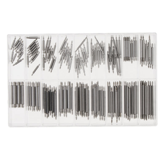 180 PCS / Box C014 8-25mm Stainless Steel Seamless Box Packing Spring Bar by bashfashion