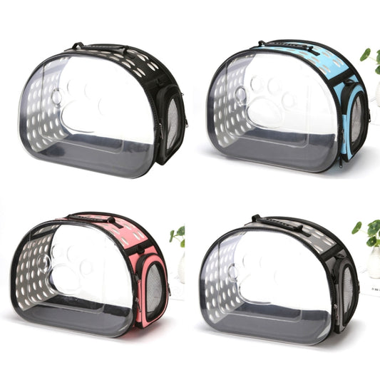 Pet Transparent Space Capsule Outing Package, Size: Small(Pink) by bashfashion