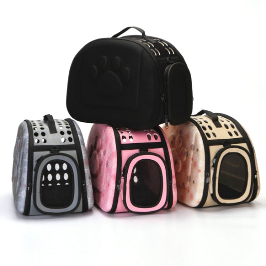 Pets Out Foldable EVA Backpack(Champagne) by bashfashion