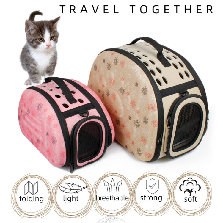 Pets Out Foldable EVA Backpack(Pink) by bashfashion