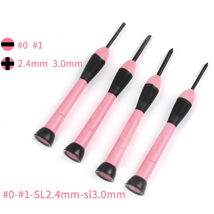 10127 39 In 1 Lady Tool Set Household Hardware Tools(Pink) by bashfashion