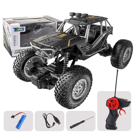 JZRC Alloy Remote Control Off-Road Vehicle Charging Remote Control Car Toy For Children Medium Alloy Black by JZRC