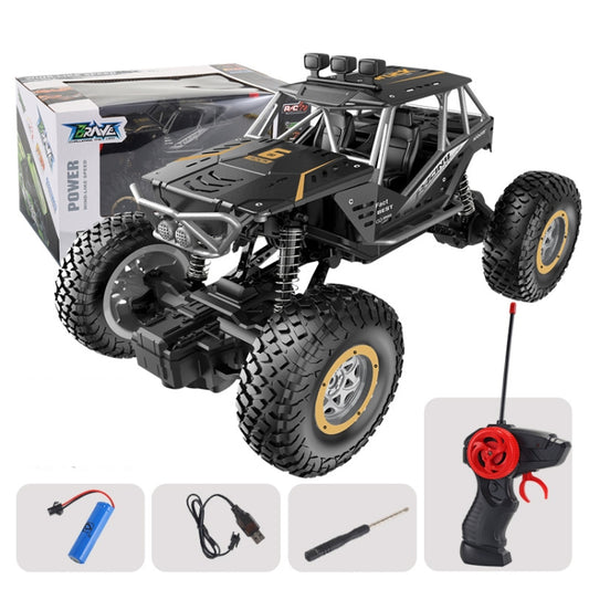JZRC Alloy Remote Control Off-Road Vehicle Charging Remote Control Car Toy For Children Large Alloy Black by JZRC