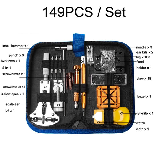 149 PCS / Set Watch Repair And Disassembly Tool Set by bashfashion