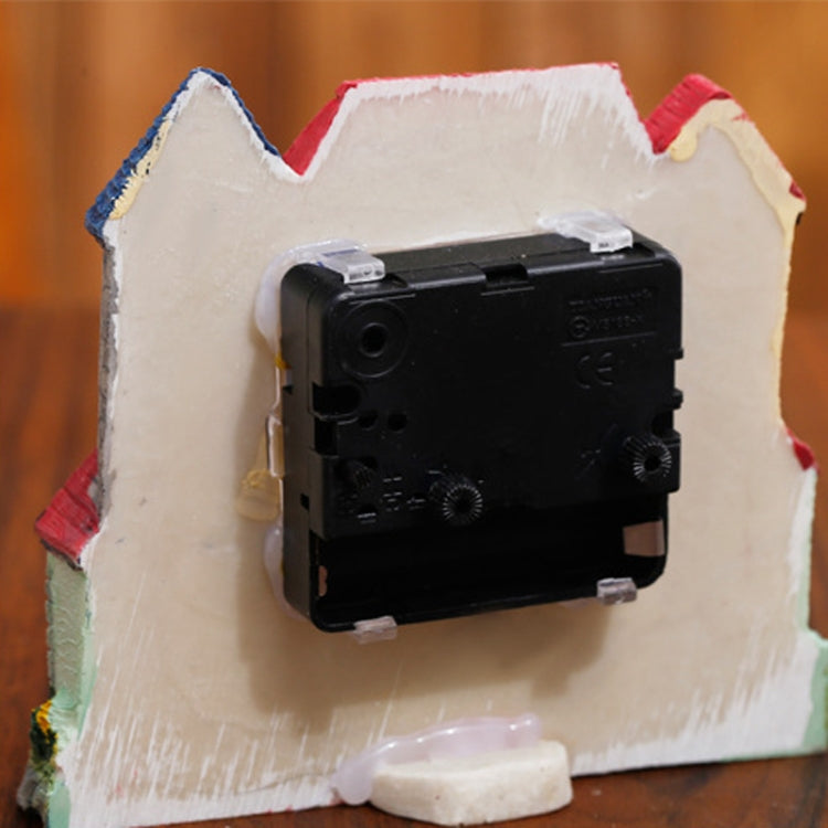 Castle Alarm Clock Home Desktop Decoration(Pink) by bashfashion