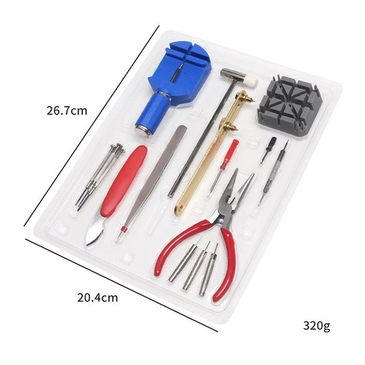 SC8001 16 In 1 Watch Disassembly And Repair Tools Set by bashfashion