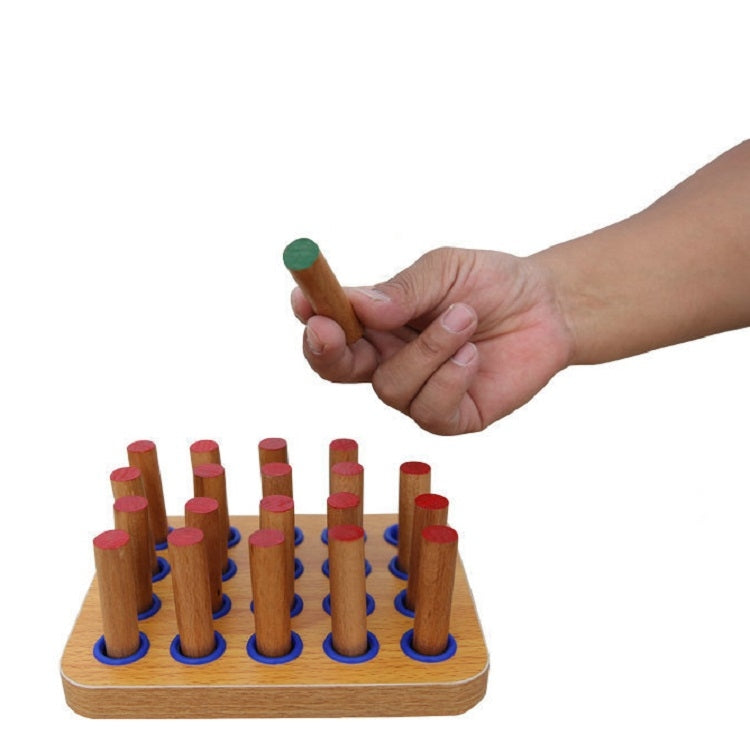 Small Rehabilitation Training Wooden Board Finger Function Exercise Equipment, Specification: Small by bashfashion