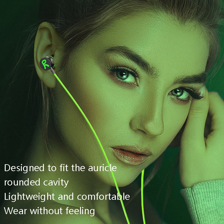 TS6600A USB-C / Type-C In-Ear Heavy Bass Wire Control Game Earphone, Cable Length: 1.2m(Green) by bashfashion