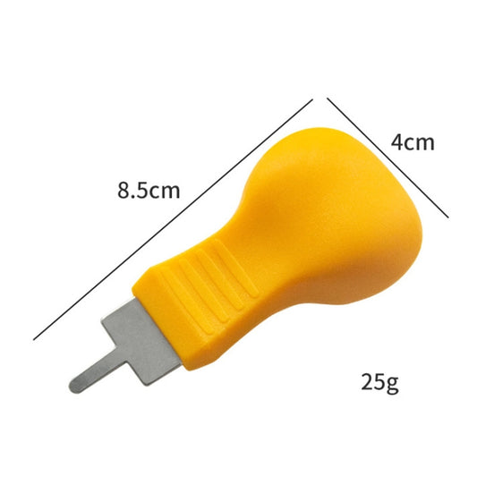 10 PCS Watch Rear Cover Tapping Knife Watch Opener, Style: Orange Flat-blade Mouth by bashfashion