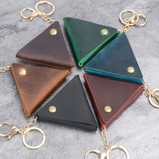 18L-102 Vintage Handmade Mini Coin Purse(Dark Green) by bashfashion