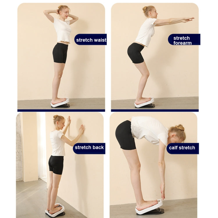 KL-808 EMS Foot Massager Massage Foot Mat Fitness Tilt Pedal,EU Plug With Remote Control by bashfashion