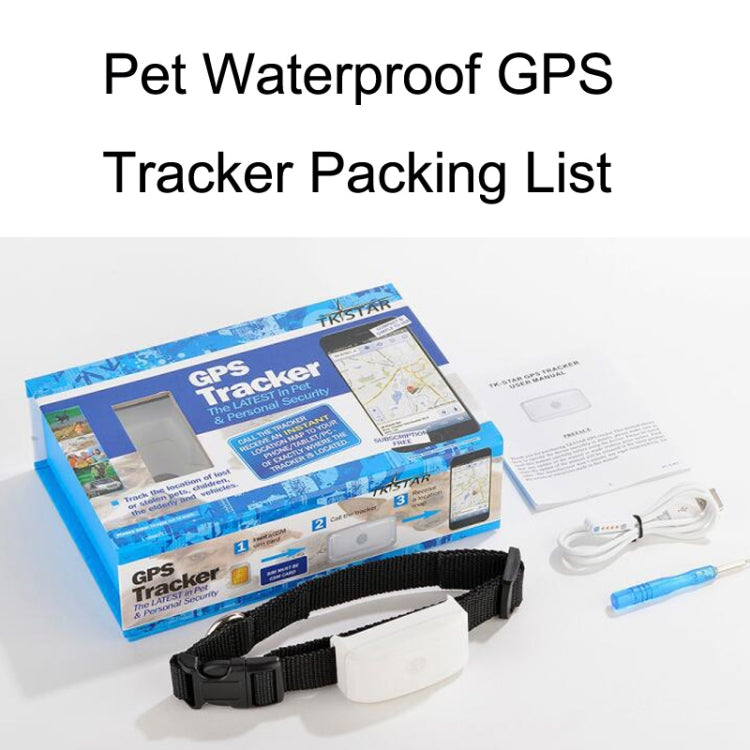 TK911 2G Pet Waterproof GPS Tracker by bashfashion