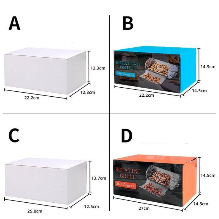 A Type 12 x18cm Stainless Steel Roasting Cage Oven Peanut Chestnut Cage by bashfashion