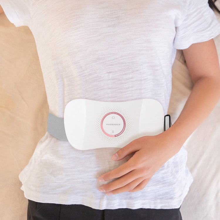 Electric Heating Uterus Warming Belt, Specification: English(White) by bashfashion