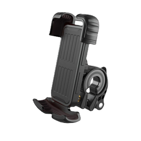 YYS-443-1 Bicycle Push Type Mobile Phone Navigation Bracket(Black) by bashfashion