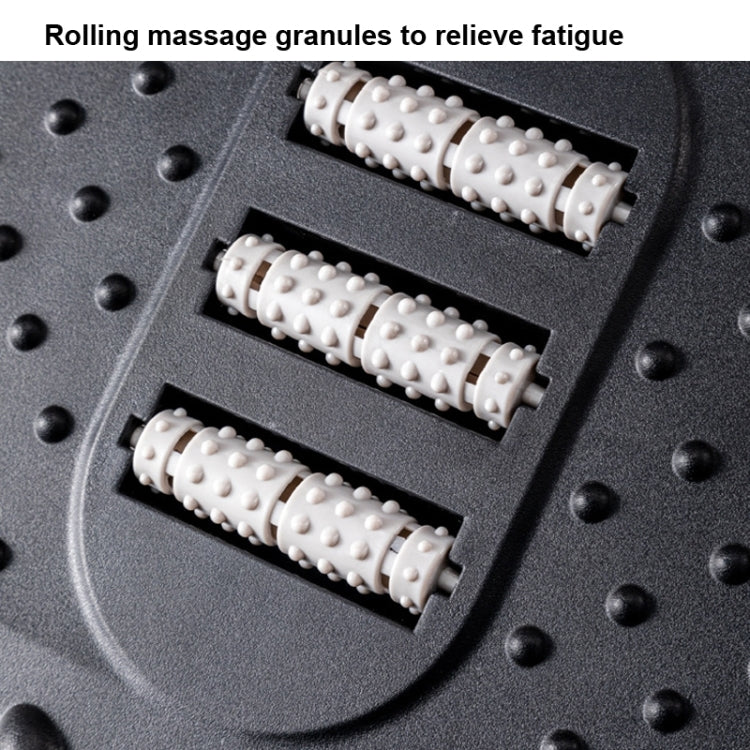 Office Computer Set Up Foot Stool Foot Massage Pedal(Black) by bashfashion