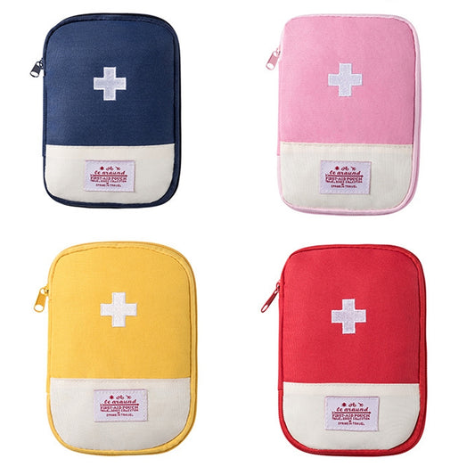 Travel Home Portable Medical Bag, Color: Blue Small by bashfashion