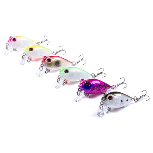 4 PCS HENGJIA CB051 4cm / 5.2g Small Fat Lure Bait(1) by HENGJIA