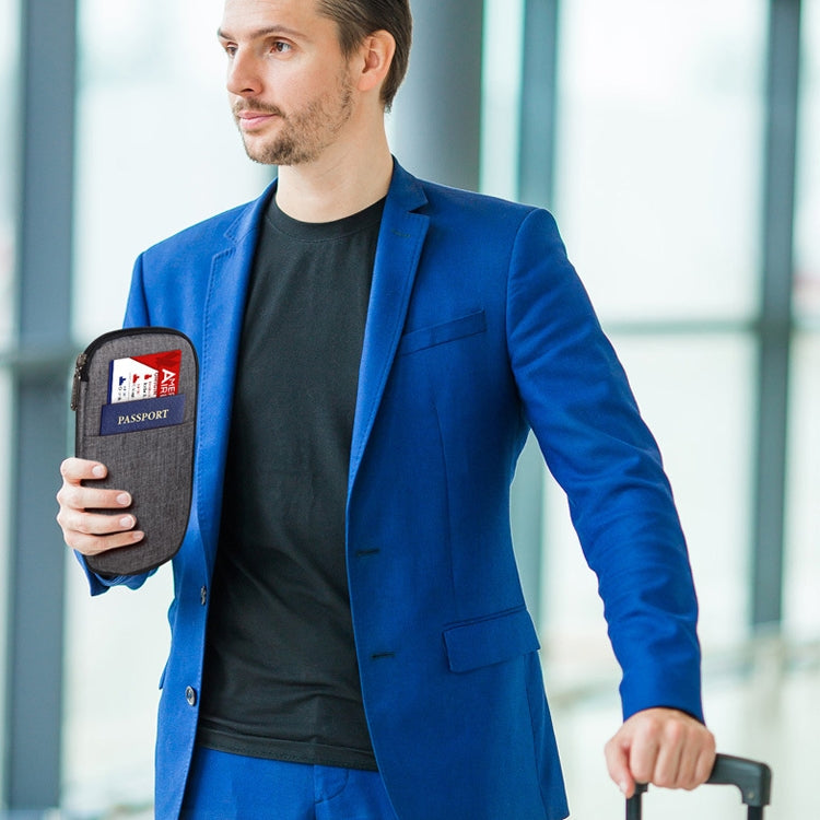 OMOUBOI Outdoor Travel Storage Bag Multi-Function Passport Package(Red) by bashfashion