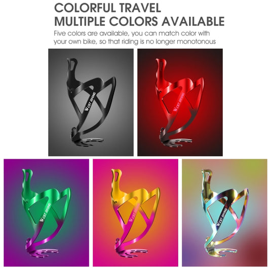 WEST BIKING Bicycle Aluminum Beverage Bottle Holder, Colour: Colorful by WEST BIKING