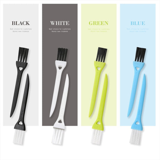 50 PCS Razor Brush Crevice Cleaning Brush Groove Brush Mini Small Brush(Random Color Delivery) by bashfashion