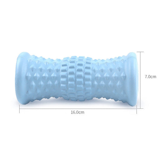 EVA Mini Fitness Roller Foot Massage Acupressure Relaxation Massage(Sky Blue) by bashfashion