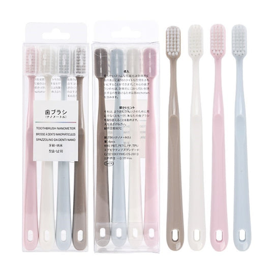 2 Boxes RAOYI Nano Toothbrush Ceramic Hand Brush Handle(Makaron) by bashfashion