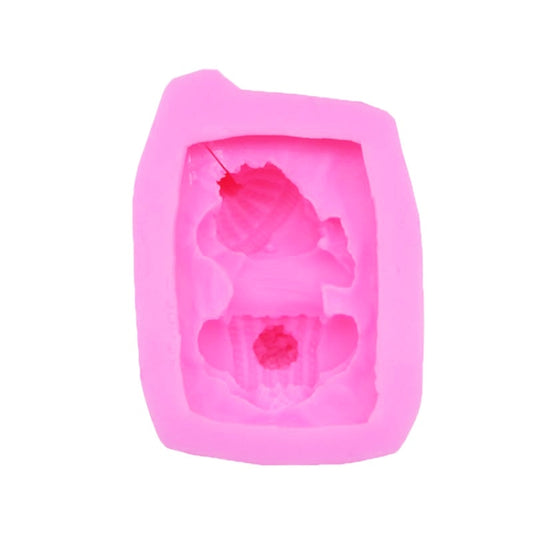 Fondant Cake Chocolate Silicone Mold(Pink) by bashfashion