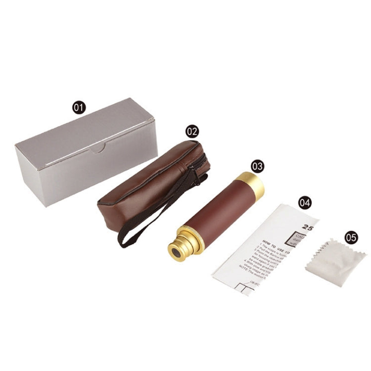 25x32 Pirate High Power Monocular Pocket Telescope,Style: Standard by bashfashion