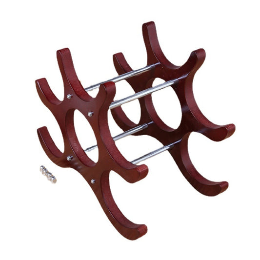 Living Room Bar Wine Rack Decorative Ornaments(Red) by bashfashion