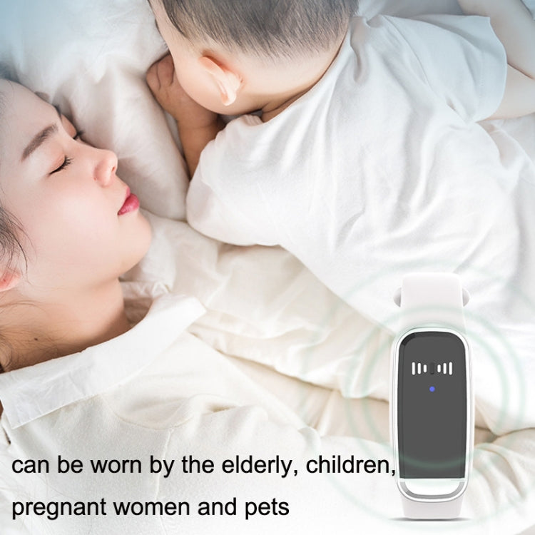 M70 Ultrasonic Mosquito Repellent Bracelet Outdoor Mosquito Repellent(Black) by bashfashion