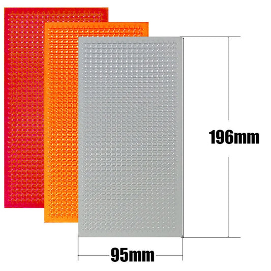 Sikeo Car Tail Light Repair Patch DIY Quick Patch Tool Package(Red+Yellow+Transparent) by bashfashion