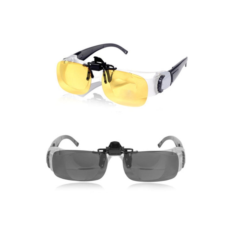 Fishing Telescope Adjustable Focus Telescope,Style: Myopia+Yellow+Gray Clip by bashfashion