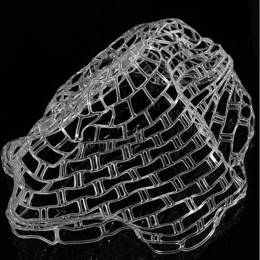 Transparent Soft Rubber Fishing Net Replacement Bag, Size: Medium 100cm by bashfashion