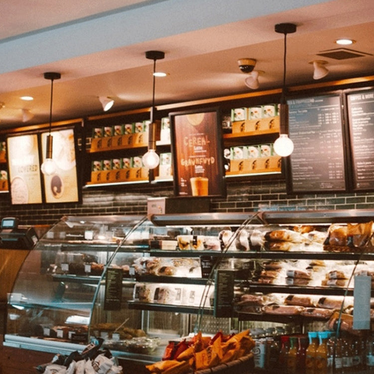 T300 Electroplating Smoke Grey Warm Light LED Bulb Retro Lamp by bashfashion