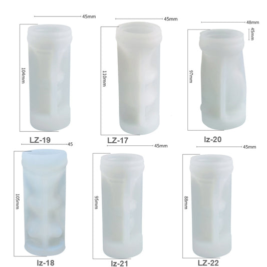 2 PCS Chess Aromatherapy Candle Silicone Mold Crystal Epoxy Mold, Specification: Rook LZ-21 by bashfashion