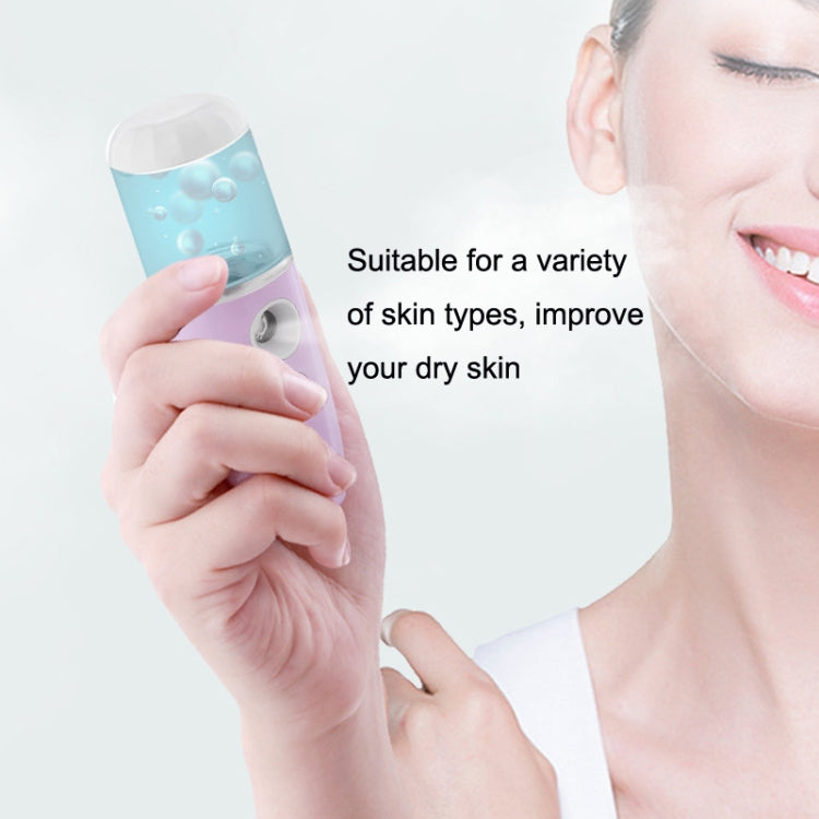 WL2614 USB Hand-Held Humidifier Portable Cold Air Spray Body Moisturizing Spray Instrument(Pink) by bashfashion