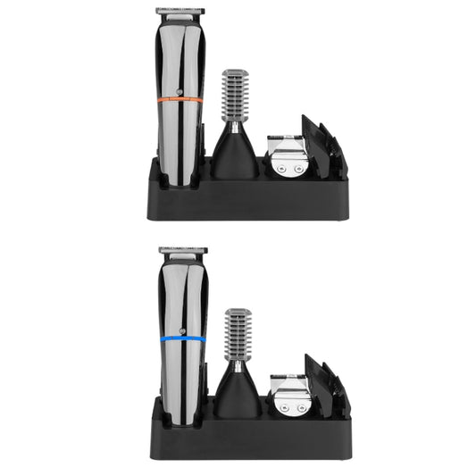 6 in 1 Household Multifunctional Hair Clipper Electric Shaver, Model: LK-860 Orange by bashfashion