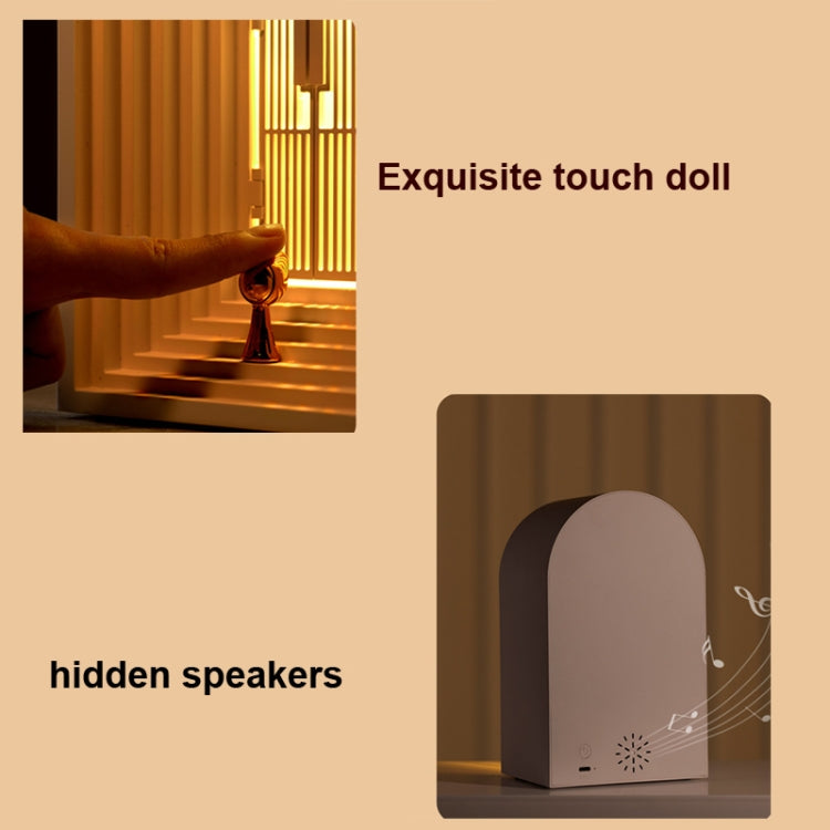 C3 Night Light Bluetooth Speaker USB Charging Sleeping Light, Specification: Ordinary(White) by bashfashion