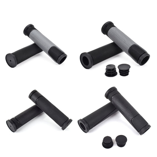 1 Pair FMFXTR Bicycle Grips Mountain Bike Non-Slip Rubber Grips, Style: Double Color Half Pass by FMFXTR