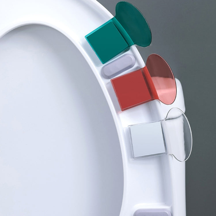 10 PCS Toilet Lid Lifter Convenient Toilet Lid Handle(Wine Red) by bashfashion