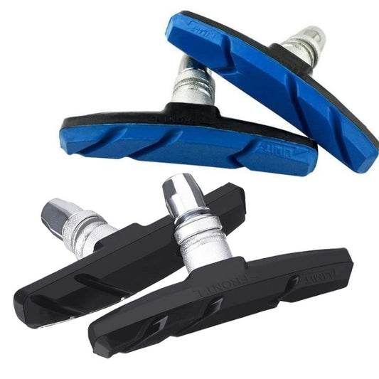2 Pairs Silent V-brake Bicycle Brake Shoes, Color: Blue by bashfashion