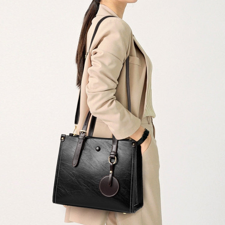 1688 Multifunctional Vintage Ladies Handbag(Caramel Colour) by bashfashion