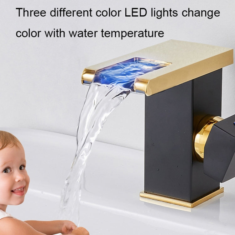 Smart Color-changing Temperature Recognition Faucet, Specification: E Style by bashfashion