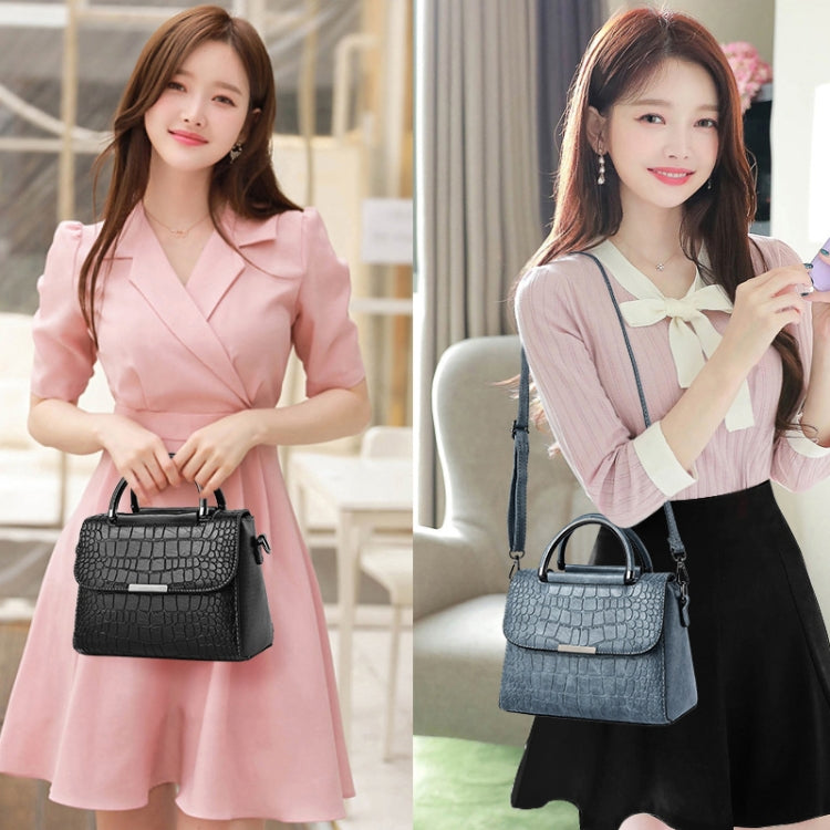 A966-5 Stone Pattern Ladies Single-shoulder Bags(Red Wine) by bashfashion