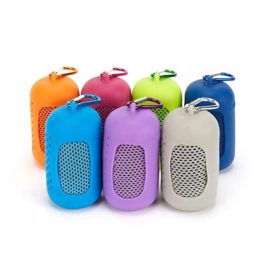 30x90cm Summer Fitness Cold Sports Towel To Cool Down Ice Cold Towel(Cylindrical Pink) by bashfashion