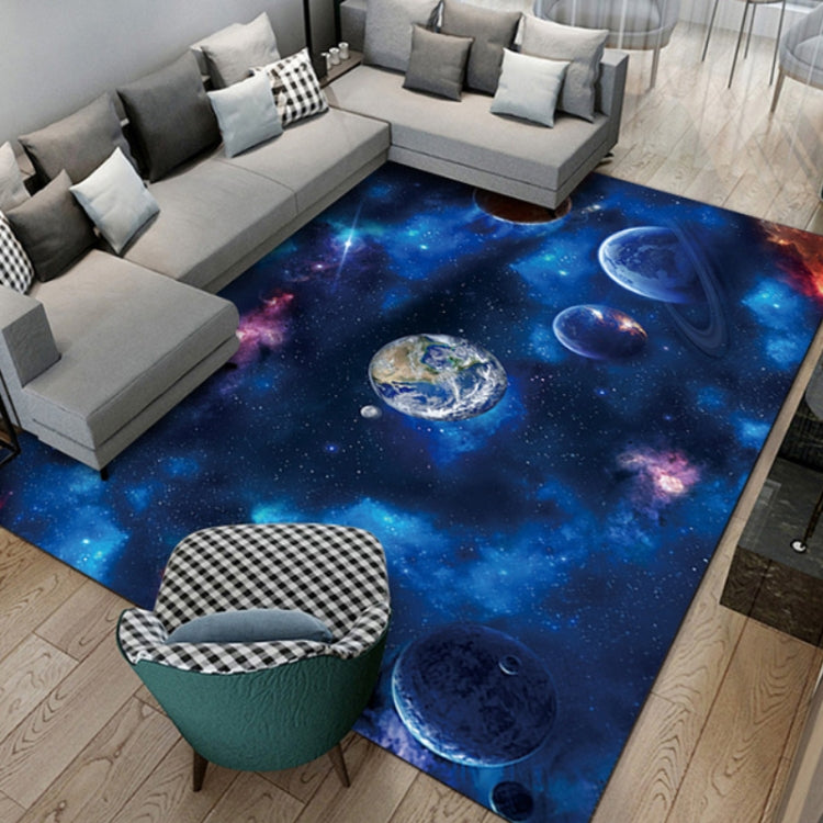 3D Visual Cartoon Cosmic Planet Living Room Carpet, Size: 60x90cm(RZ Cosmic Planet 10) by bashfashion