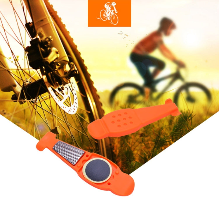 Multifunctional Bicycle Tire Changing Tool, Color: Orange by bashfashion